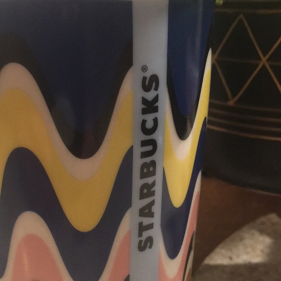 Starbucks Psychedelic Coffee cup.  (New) - Picture 2 of 6